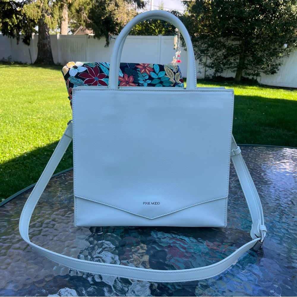 Pixie Mood Mint Green Vegan Leather Satchel